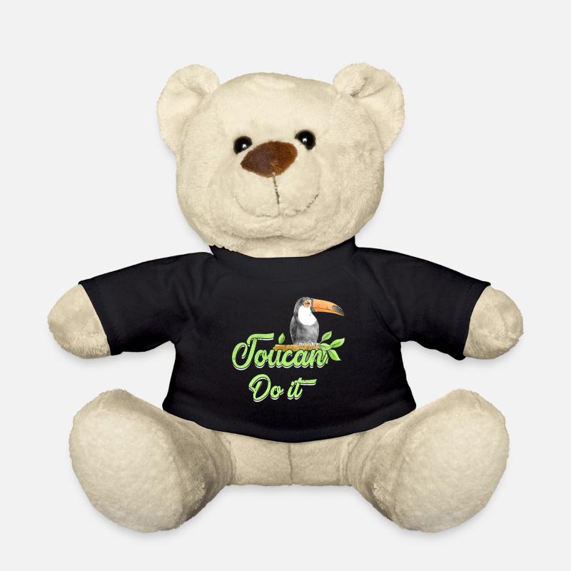 toucan do it - Teddy Bear - black
