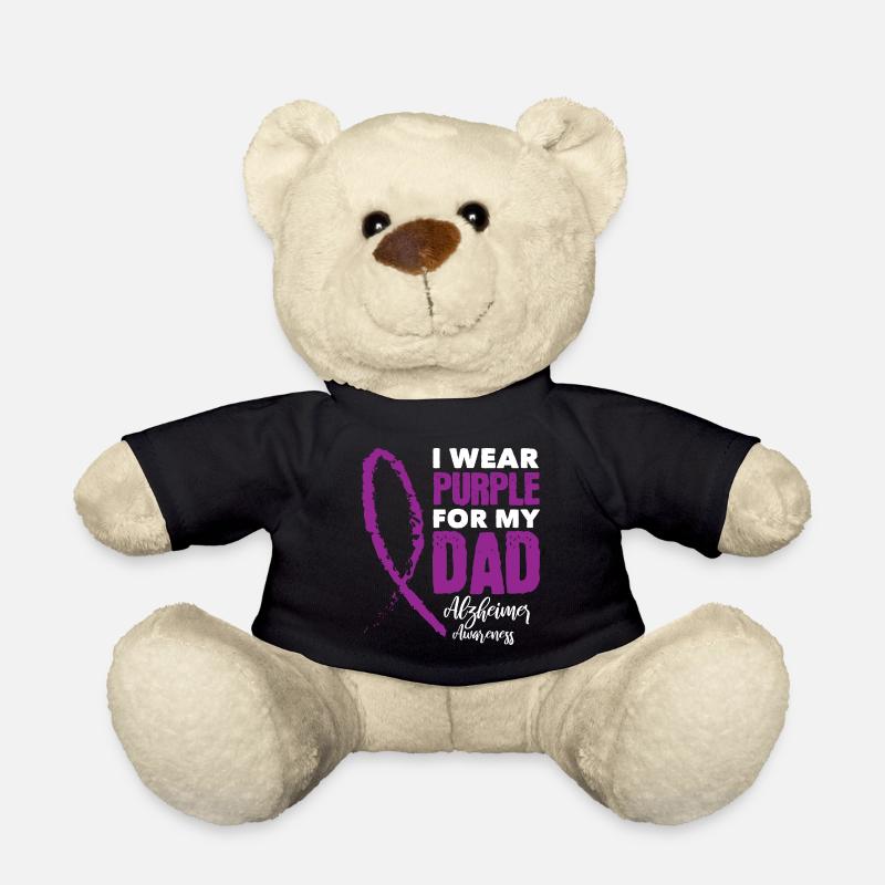 Alzheimer Purple - Nounours - noir