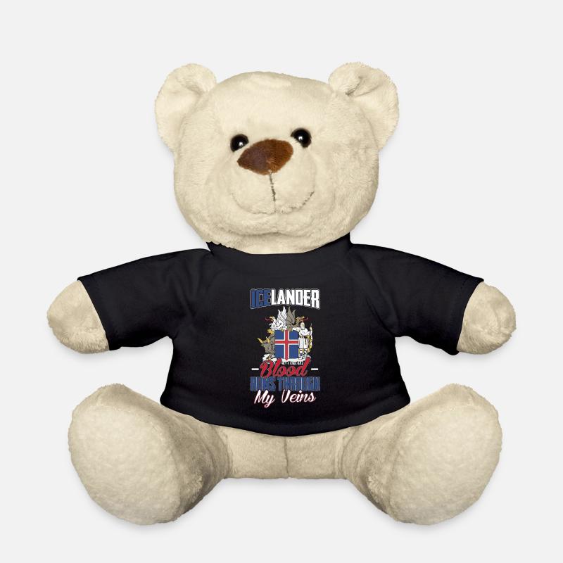 Island - Teddy - Schwarz