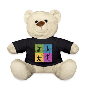 HANDBALL handball sport - Nounours - noir - Devant