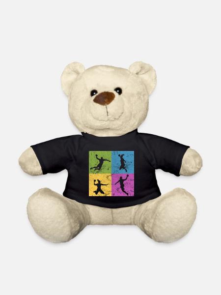HANDBALL Handballer Sport - Teddy - Schwarz