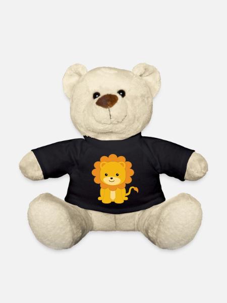 lion - Teddy Bear - black