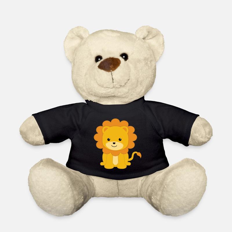 Löwe - Teddy - Schwarz