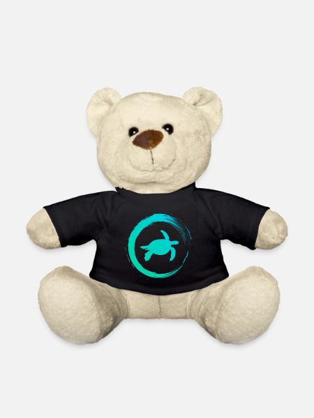 sea turtle - Teddy Bear - black