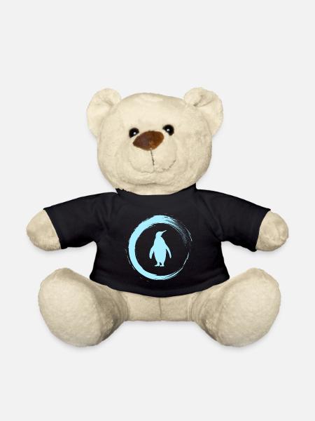 Pinguin - Teddy - Schwarz
