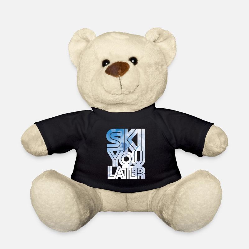 Vous skier plus tard - Nounours - noir