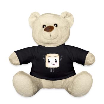 Guimauve guimauves mignon bonbons enfants - Nounours - noir - Devant
