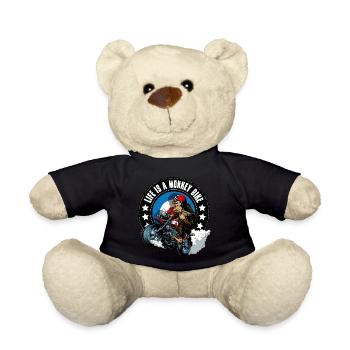 Monkey bike - Teddy Bear - black - Front