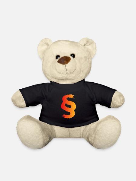 Paragraph Symbol Zeichen - Teddy - Schwarz