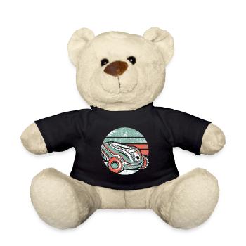 Rasentraktor Rasenroboter Rasenmäher Platzwart - Teddy - Schwarz - Vorne