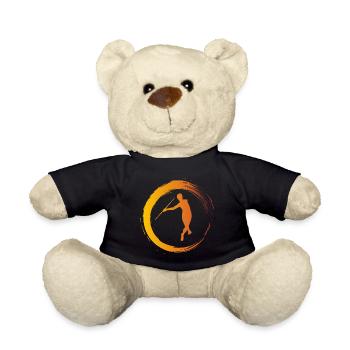 Javelin Throw Athletics Sport - Teddy Bear - black - Front