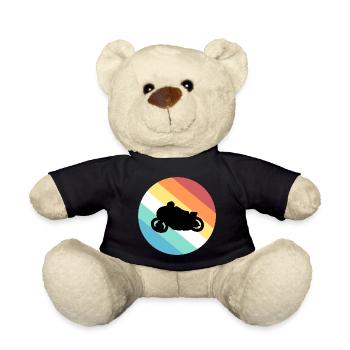 Motorrad - Teddy - Schwarz - Vorne