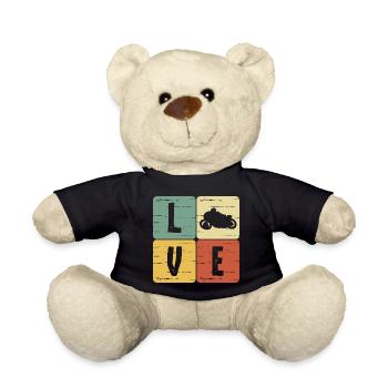 Motorrad - Teddy - Schwarz - Vorne