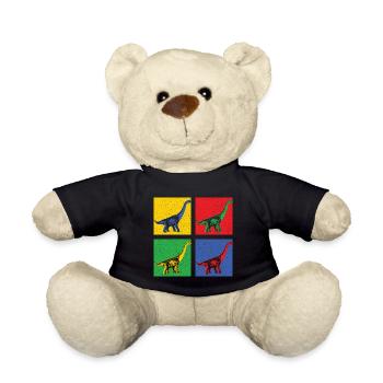 DINO ART - Teddy Bear - black - Front