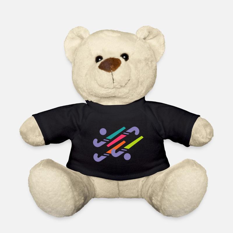 Hockeyschläger - Teddy - Schwarz