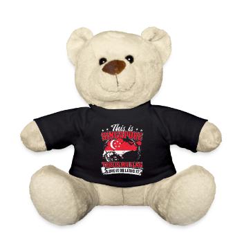Dies Ist Singapur - Teddy - Schwarz - Vorne