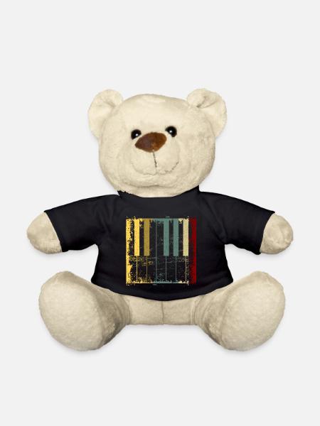 Klavier - Teddy - Schwarz