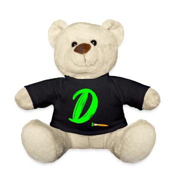 brush grün d - Teddy - Schwarz - Vorne