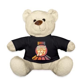 fabriqué dans les années 70 - Nounours - noir - Devant