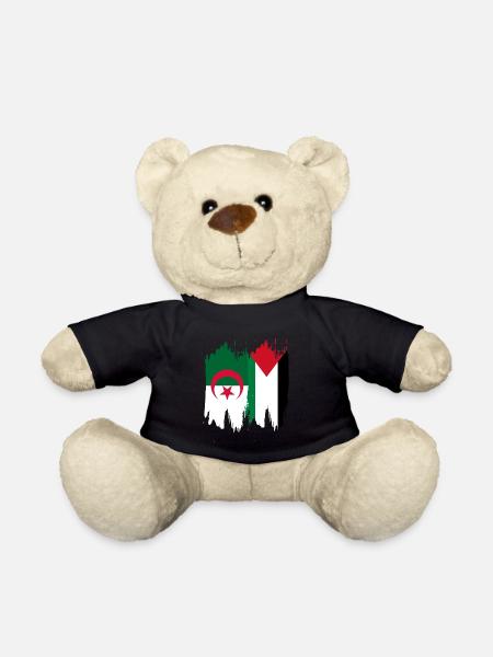 algérie & Palestine - Nounours - noir