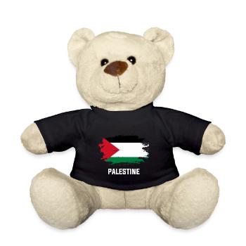 Palestine - Teddy Bear - black - Front