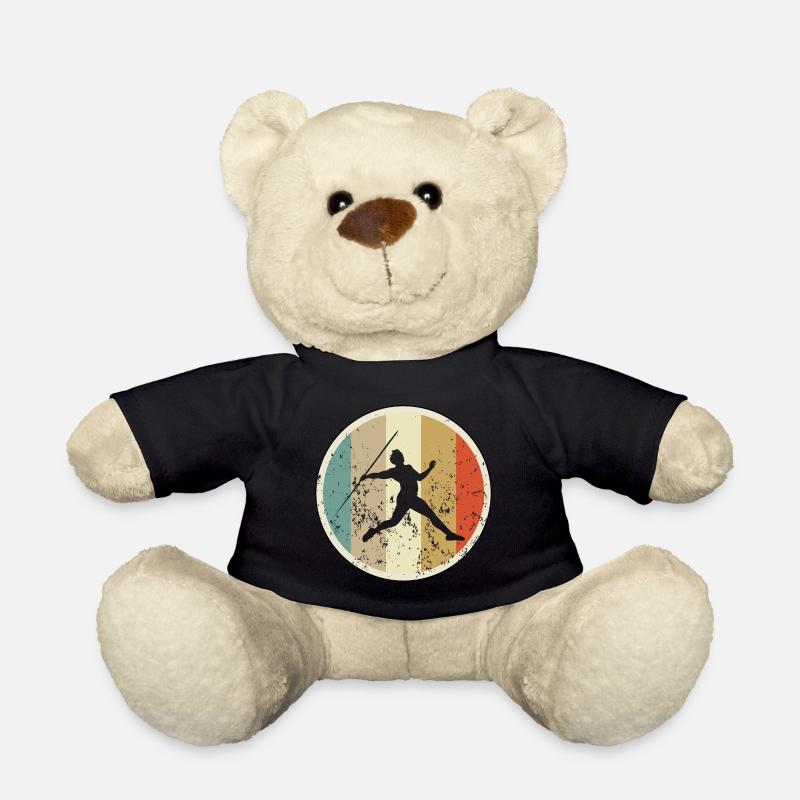 Speerwerfen Speerwurf Speerwerfer - Teddy - Schwarz
