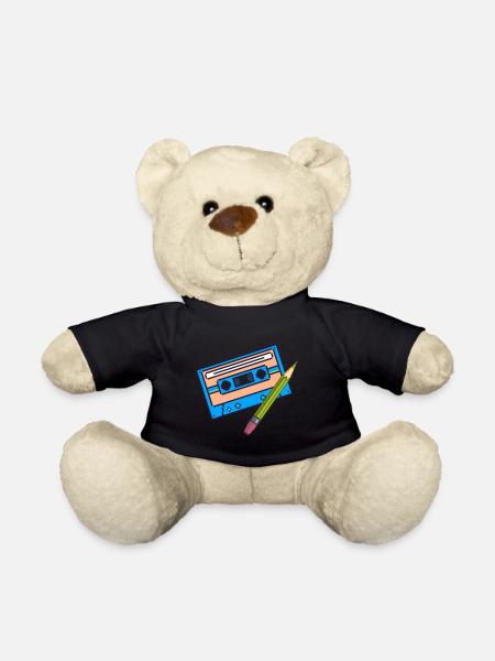 Old school - Teddy - Schwarz