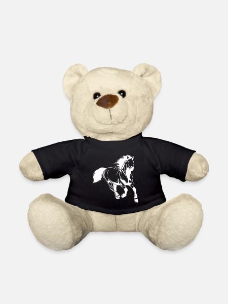animal d’équitation - Nounours - noir