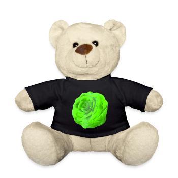 Rose Green - Teddy Bear - black - Front