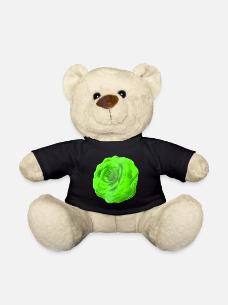 Rose Grün - Teddy - Schwarz