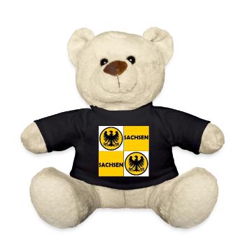 Der Sachse - Teddy - Schwarz - Vorne