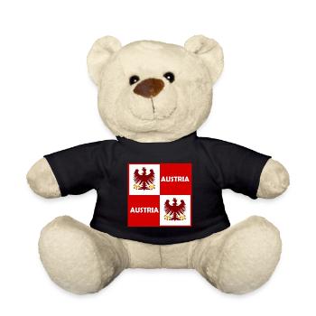 The Austrians - Teddy Bear - black - Front