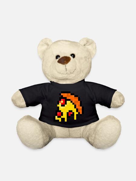 Pixel Pizza - Teddy - Schwarz
