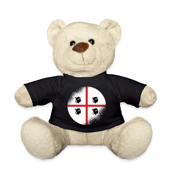 Drapeau de Sardaigne d’occasion Look Drapeau sarde Vintage - Nounours - noir - Devant