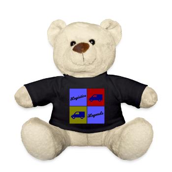 Logistics Legends - Teddy Bear - black - Front