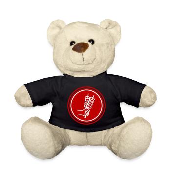 Spieß grill Icon - Teddy - Schwarz - Vorne