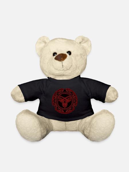 Wikinger Widder Aries - Teddy - Schwarz