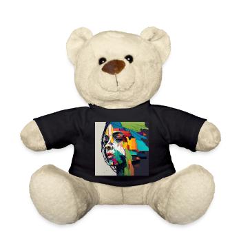 Design haut de gamme - Nounours - noir - Devant