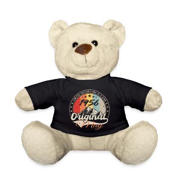 May 1956 | Vintage 1956 Anniversary | May 1956 - Teddy Bear - black - Front