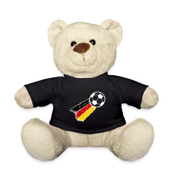 La fusée du football allemand - Nounours - noir - Devant
