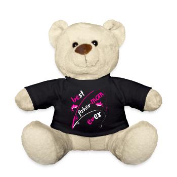 Meilleure pêcheuse de tous les temps - Nounours - noir - Devant