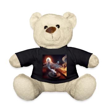 Geist im Rauch - Teddy - Schwarz - Vorne