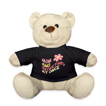 Mama und Sekretärin zugleich - Teddy - Schwarz - Vorne