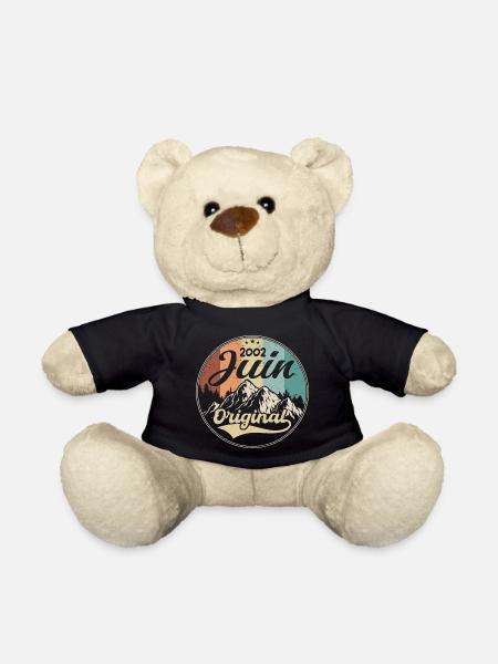 Juin 2002 - Juin 2002 Anniversaire 2002 Original - Nounours - noir