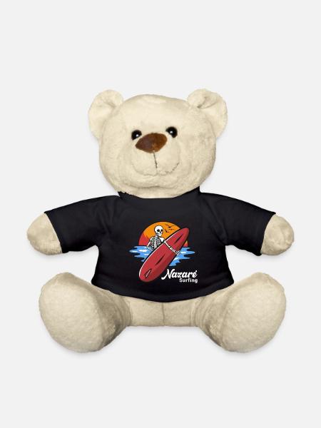 Nazare Surfing Portugal - Teddy - Schwarz