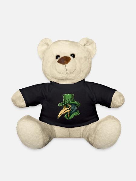 Pestdoktor Doktor Arzt - Teddy - Schwarz