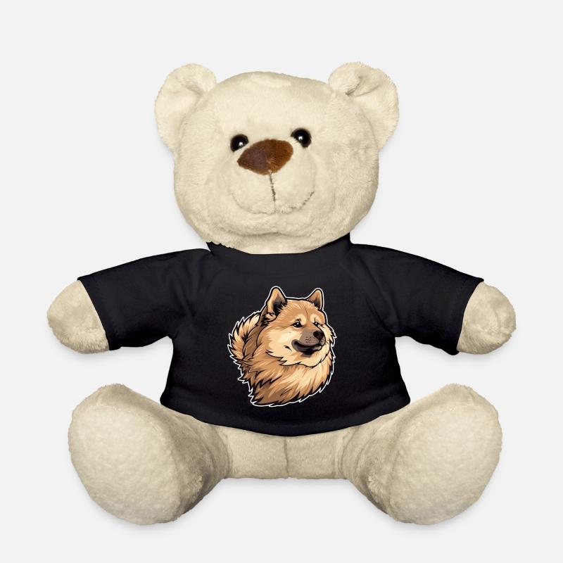Eurasier Tête de chien - Nounours - noir