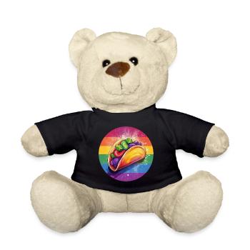 LGBTQ Taco - Teddy Bear - black - Front