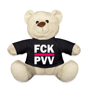 Fck pvv - Teddy - Schwarz - Vorne