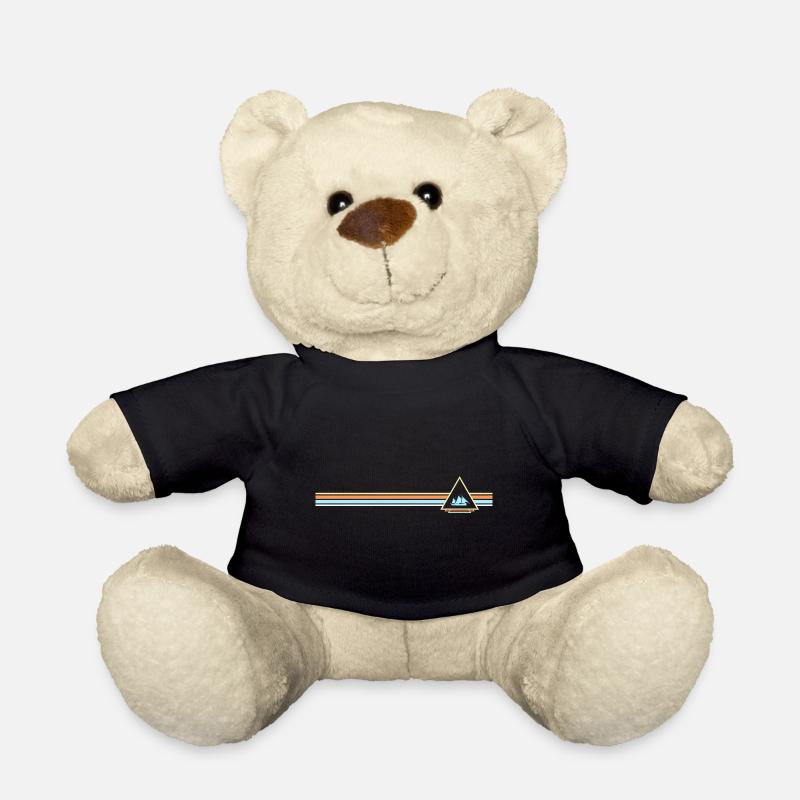 sailing ship - Teddy Bear - black